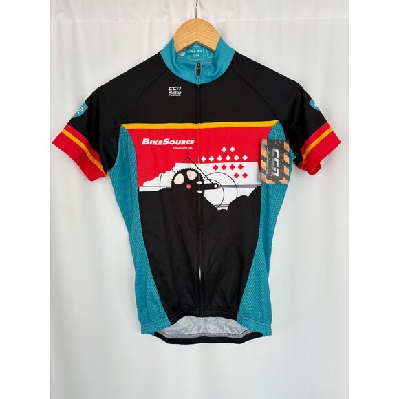 New CCN Sport Cycling Jersey Bike Source, Women's Sz XS - Picture 1 of 3